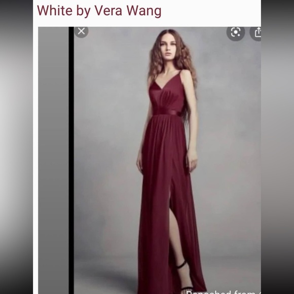 Vera Wang Bridesmaid Dress - Picture 1 of 6